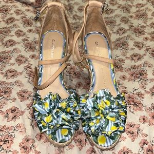 Gianni Bini espadrilles heels, never used